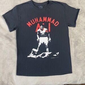 Muhammad Ali‎ Shirt Mens Medium Black Graphic Short Sleeve Tshirt